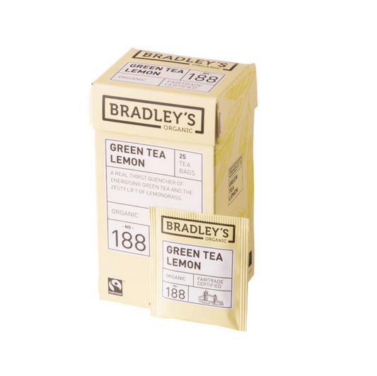 Bradley’s Green Tea Lemon EKO 25-p